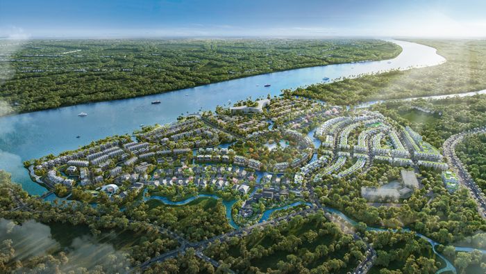 Đô thị Ecovillage Saigon River. Ảnh phối cảnh.