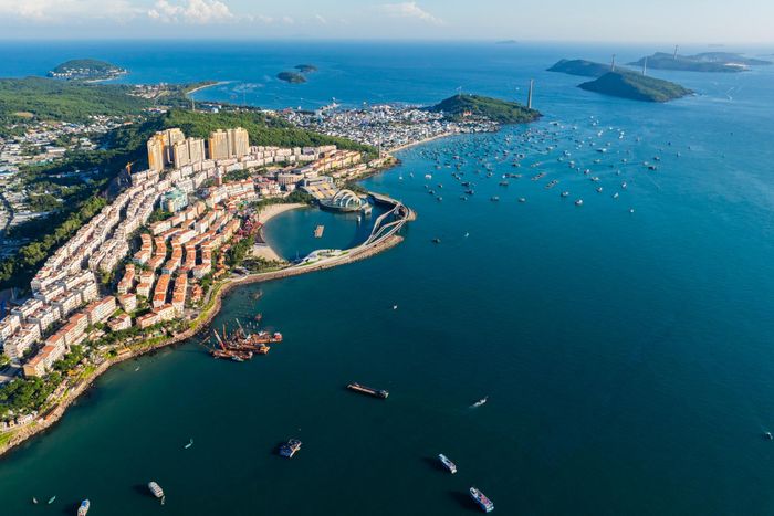  Đặc khu Phú Quốc nhìn từ trên cao. Ảnh: Linh Huỳnh. 