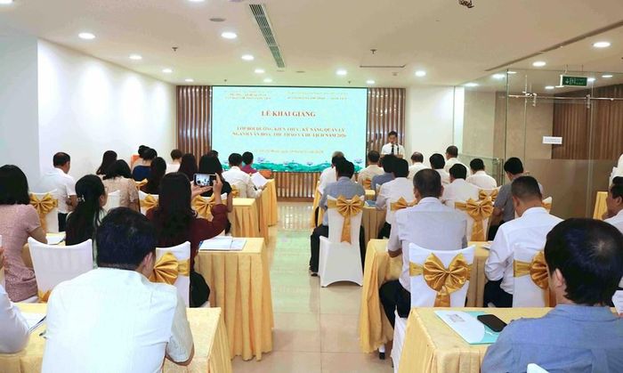 Lễ khai giảng Lớp bồi dưỡng kiến thức, kỹ năng quản lý ngành VHTTDL năm 2026 tại TP.HCM