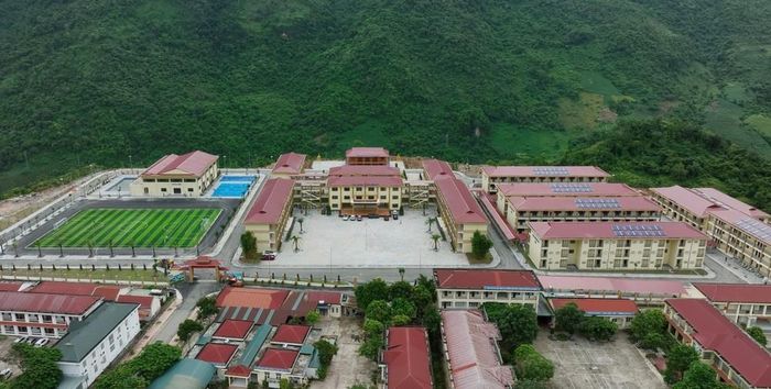 Trường Phổ thông nội trú Tiểu học và Trung học cơ sở Pa Tần, xã Pa Tần, tỉnh Lai Châu đã hoàn thiện sẵn sàng đón học sinh. Nguyễn Oanh-TTXVN