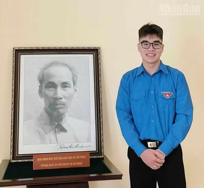 Sinh viên Đoàn Việt Dũng, Khoa Xây dựng Đảng, Học viện Báo chí và Tuyên truyền, Hà Nội.