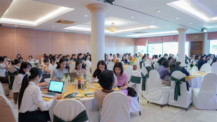Quang cảnh hội nghị. (Ảnh: KHÔI MINH)