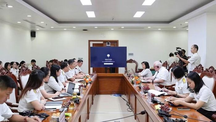 Quang cảnh buổi làm việc. (Nguồn: Cục Thuế)