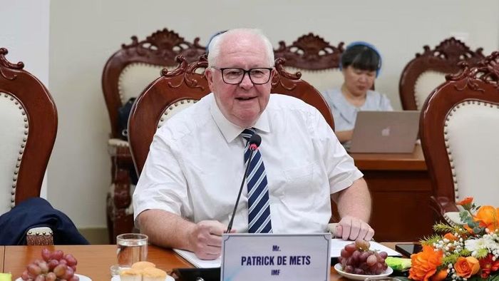 Ông Patrick De Mets, chuyên gia IMF đánh giá cao sự chủ động của Cục Thuế trong việc đổi mới phương thức quản lý thuế. (Nguồn: Cục Thuế)