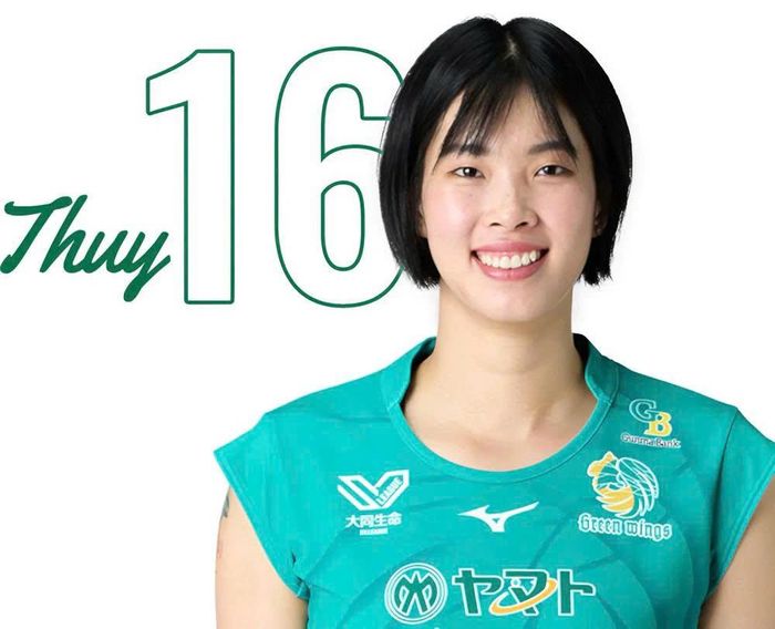 Trần Thị Thanh Thúy sẽ tiếp tục thi đấu cho CLB Gunma Green Wings (Nhật Bản). Ảnh: CLB Gunma Green Wings