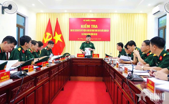 Quang cảnh buổi kiểm tra tại Lữ đoàn 88.