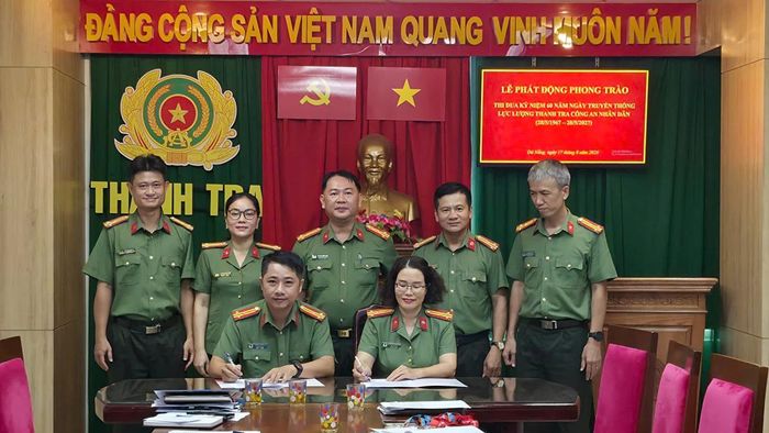 Các đội nghiệp vụ ký kết giao ước thu đua