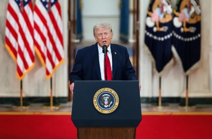 Tổng thống Mỹ Donald Trump. Ảnh: THE WHITE HOUSE