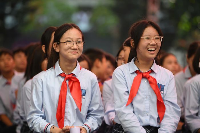 Việc sắp xếp trường học bảo đảm không ảnh hưởng đến quyền lợi học tập của học sinh. Ảnh: DƯƠNG TRIỀU
