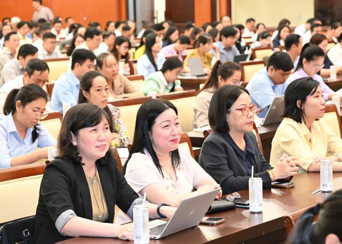  Đại biểu dự hội nghị tập huấn công tác bảo vệ bí mật Nhà nước năm 2026. Ảnh: VIỆT DŨNG 
