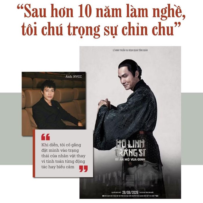 - Anh thường được giao những vai cá tính mạnh, thiên về hành động. Anh làm gì để thế mạnh này không trở thành giới hạn trong diễn xuất?