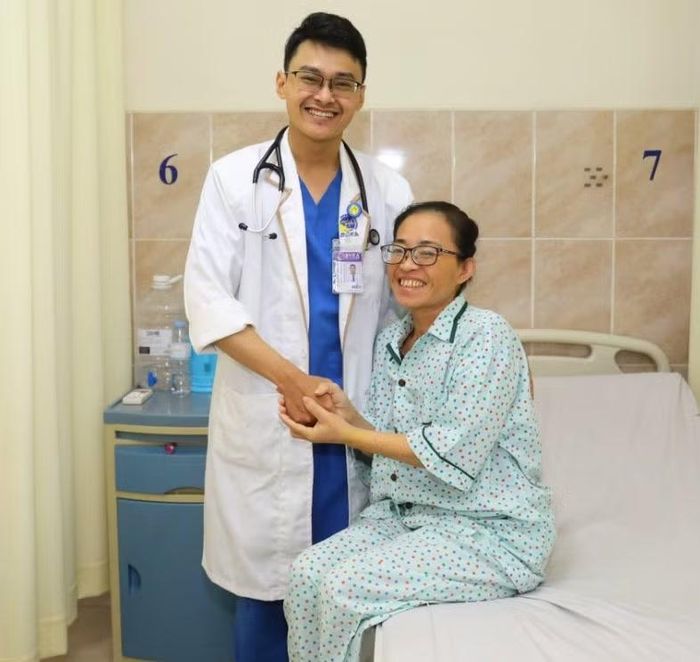 Bệnh nhân hồi phục sau điều trị - Ảnh BVCC