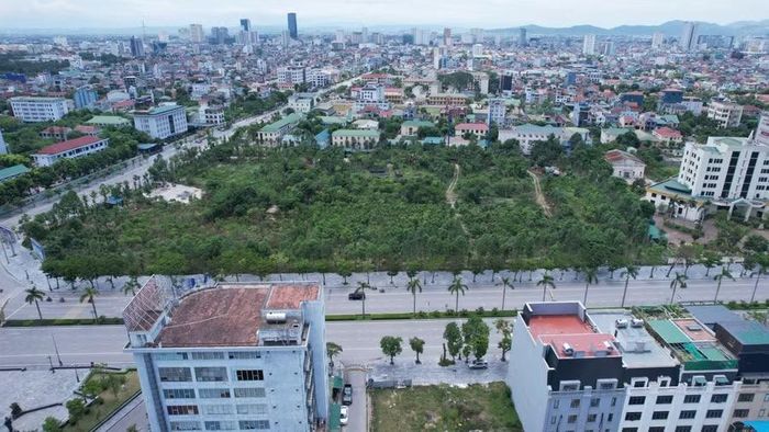 Toàn cảnh Khu đất HH-01 vừa trúng đấu giá.