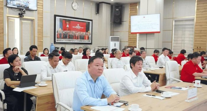 Hội quán triệt sâu sắc những định hướng chiến lược về công tác nhân đạo do Tổng Bí thư, Chủ tịch nước, Chủ tịch danh dự Hội Chữ thập đỏ Việt Nam Tô Lâm định hướng. (Nguồn:Trung ương Hội Chữ thập đỏ Việt Nam)