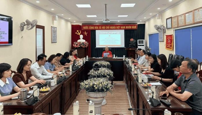 Đại biểu tại các điểm cầu trên cả nước tham dự Hội nghị toàn quốc nghiên cứu, học tập, quán triệt Nghị quyết Đại hội XII. (Nguồn:Trung ương Hội Chữ thập đỏ Việt Nam)