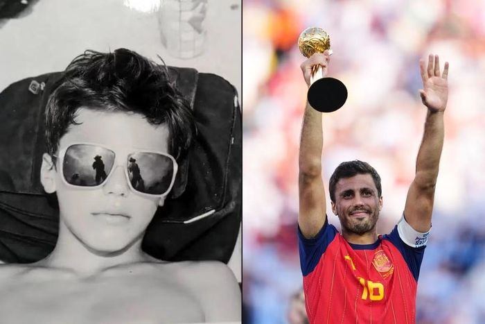  Cậu bé Rodri ngày nào giờ đã ở đỉnh cao thế giới, với danh hiệu Quả bóng vàng World Cup 2026. 