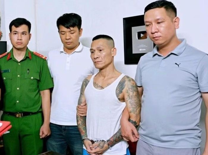 Bị can Nguyễn Văn Thùy (tức Tế điên). Ảnh Công an Ninh Bình