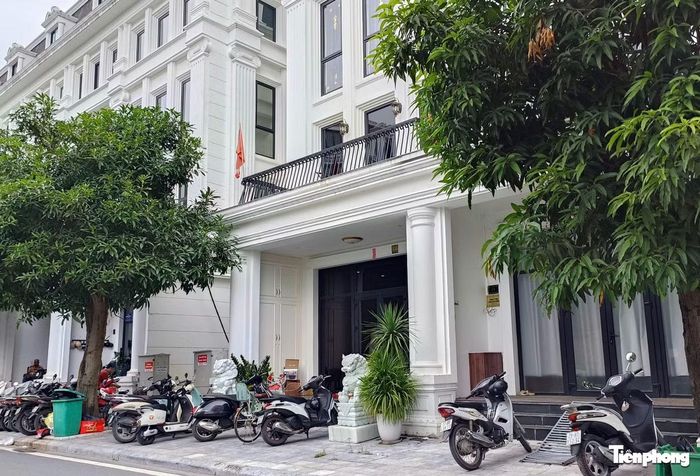 Nơi ở của Lê Văn Phú tại khu đô thị trên địa bàn phường Hoàng Mai. Ảnh: Thanh Phong.