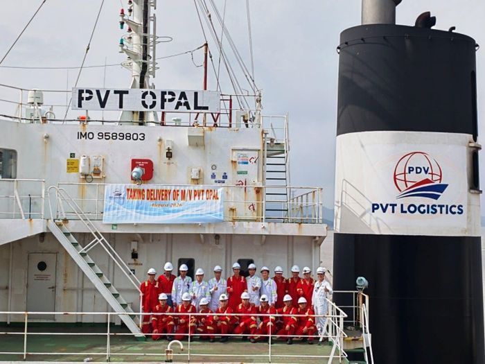 PVT Logistics nhận bàn giao tàu PVT Opal.