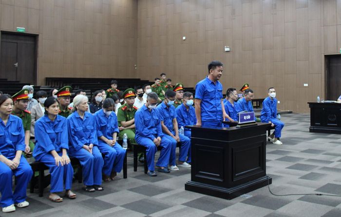 Bị cáo Nghiêm Quốc Hưng, Chủ tịch HĐQT kiêm Tổng Giám đốc Công ty Hoàng Long.