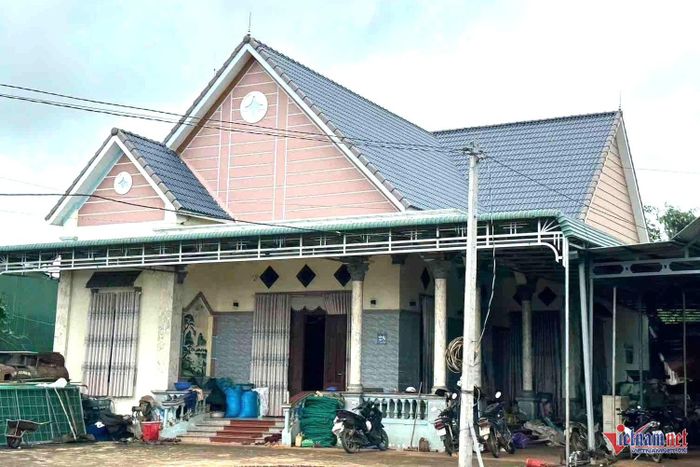Hầu hết những căn nhà mới trong thôn đều mang phong cách hiện đại. Ảnh: Hải Dương