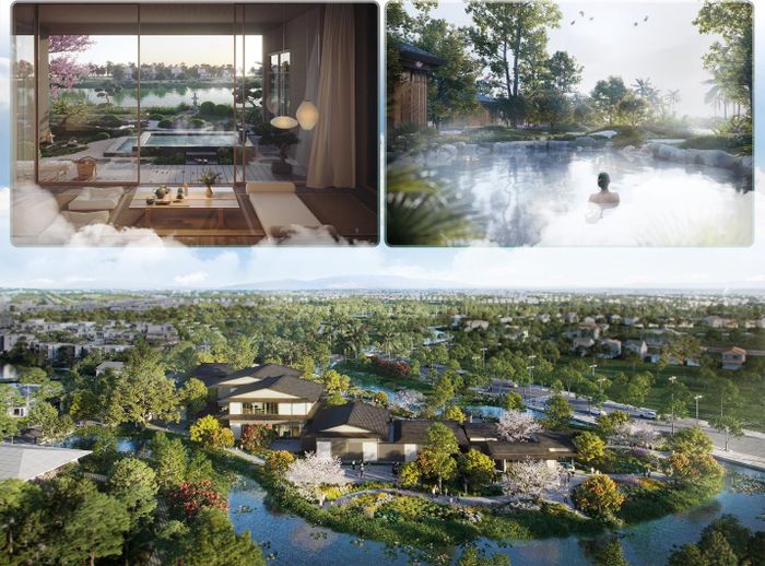 Onsen Clubhouse là tiện ích quan trọng sẽ có tại Ecovillage Saigon River. Ảnh: Ecopark