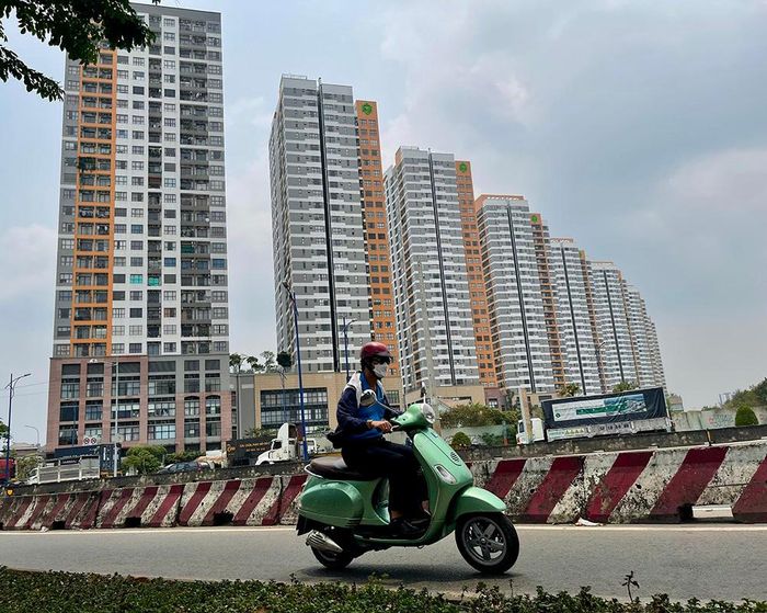 Một chung cư do Novaland phát triển tại TPHCM. Ảnh: Anh Phương