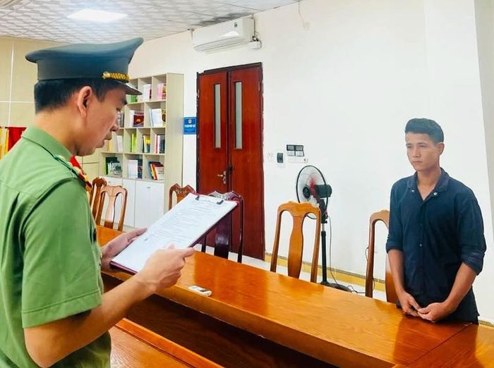 Công an khởi tố đối tượng Nguyễn Văn Trung.