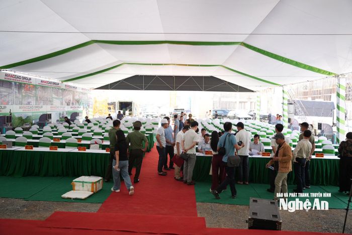 Chốt phương án đón tiếp, bố trí chỗ ngồi cho đại biểu tham dự. Ảnh: Nguyễn Toàn
