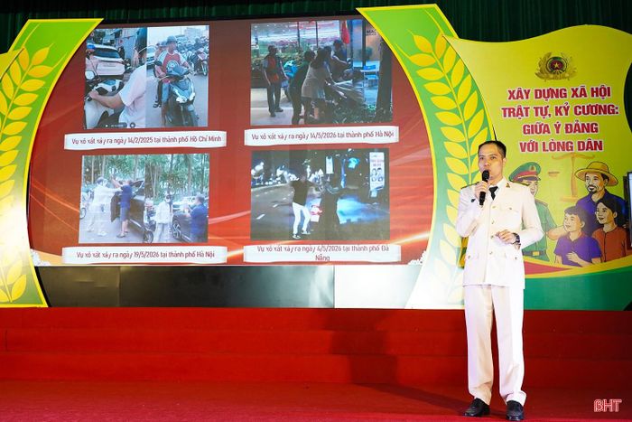 Qua chấm sơ khảo, ban giám khảo đã lựa chọn 12 thí sinh xuất sắc nhất vào vòng chung kết. Tại vòng chung kết, mỗi thí sinh trải qua 3 phần thi gồm: soạn đề cương thuyết trình, thuyết trình và trả lời câu hỏi tình huống.