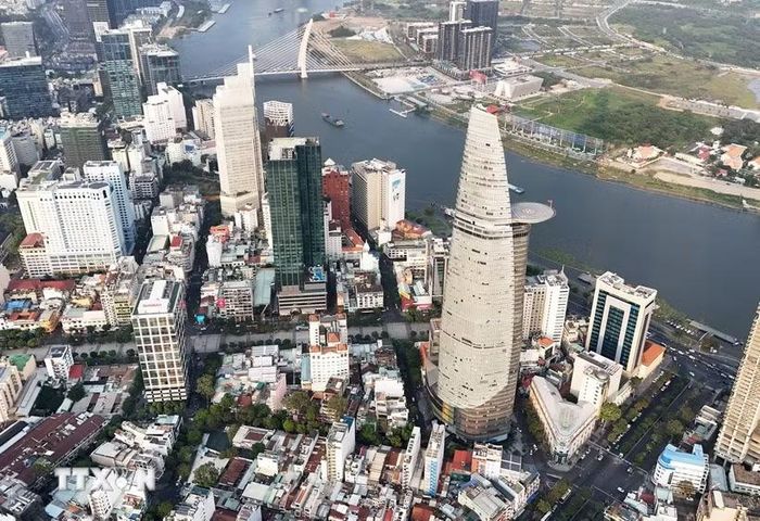 Một góc Thành phố Hồ Chí Minh. (Ảnh: Hồng Đạt/TTXVN)