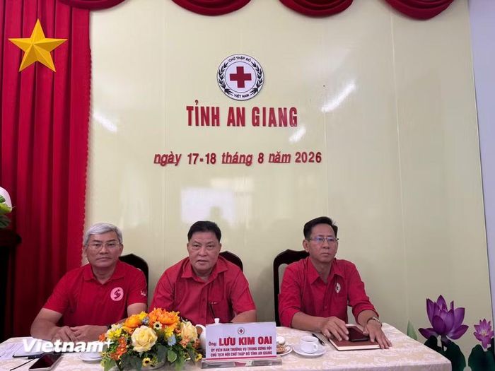 Điểm cầu trực tuyến ở tỉnh An Giang. (Ảnh: Ban Tổ chức)