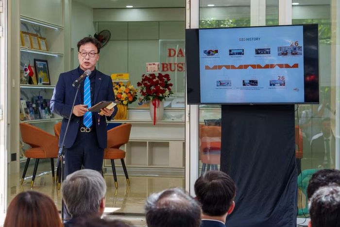 Ông Jong-tai CHOE, Chủ tịch, Hiệp hội Công nghiệp ICT Daegu – Gyeongbuk. (Ảnh: Thanh Phong/Vietnam+)