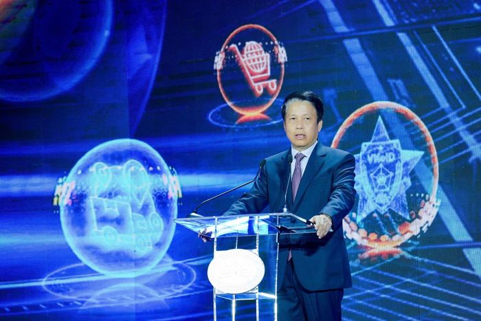  Phó Thống đốc Ngân hàng Nhà nước Phạm Tiến Dũng phát biểu tại sự kiện. (Ảnh: Vietnam+) 