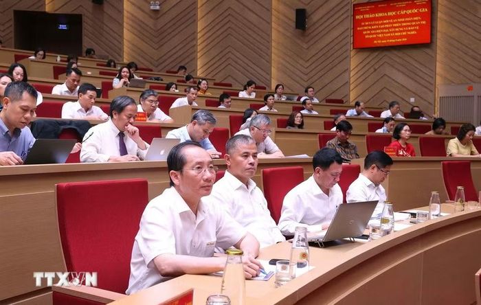 Các đại biểu dự hội thảo. (Ảnh: Văn Điệp/TTXVN)