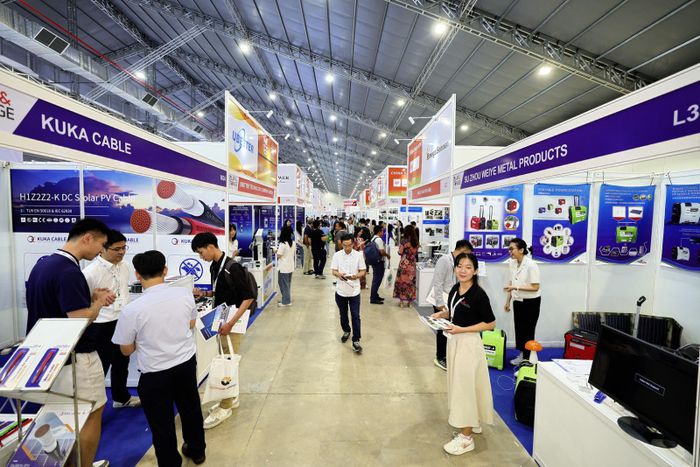 Quang cảnh Hội chợ và Triển lãm công nghệ quốc tế iTech Expo 2025.