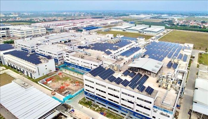Toàn cảnh Khu công nghiệp Đồng Văn III, tỉnh Ninh Bình.