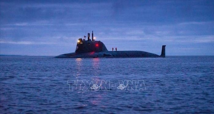 Tàu ngầm Kazan của Nga. Ảnh tư liệu: Russian MOD/TTXVN