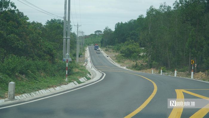 Diện mạo đường đường Quốc lộ 28B.