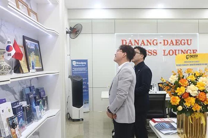 Không gian trình diễn công nghệ và đổi mới sáng tạo TP Daegu (Hàn Quốc) tại Đà Nẵng.