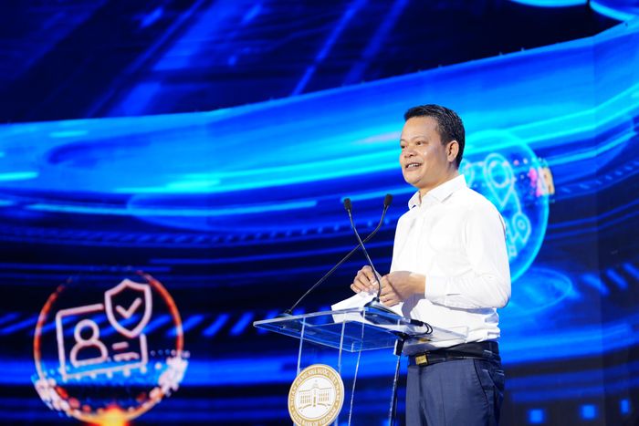 Thiếu tướng Vũ Văn Tấn, Cục trưởng Cục Cảnh sát Quản lý hành chính về trật tự xã hội (C06), Bộ Công an. Ảnh: Bnews phát