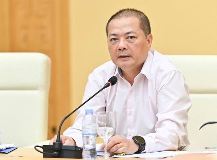 Cục trưởng Cục Xuất nhập khẩu (Bộ Công Thương) Nguyễn Anh Sơn phát biểu ý kiến. Ảnh: Bộ Công Thương