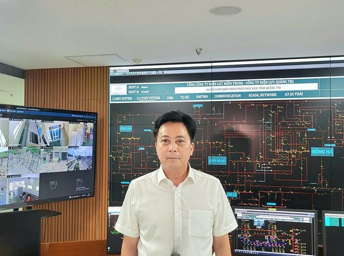 Ông Hoàng Hiếu Trung, Giám đốc Công ty Điện lực Quảng Trị. Ảnh: Văn Giáp/Bnews/TTXVN