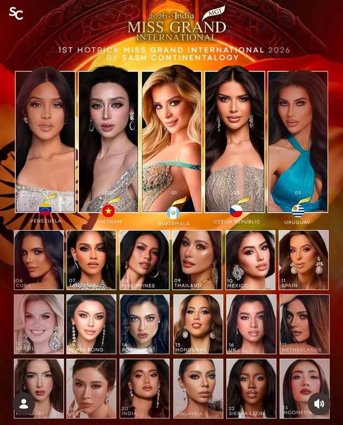 Emoura Phạm đang được dự đoán đạt thành tích cao tại Miss Grand International 2026.