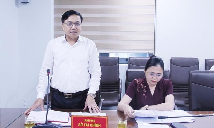Lãnh đạo Sở Tài chính giải trình làm rõ một số nội dung.