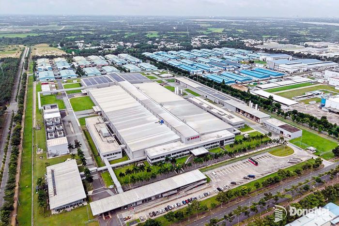 Nhà máy công nghệ cao của Tập đoàn Bosch (Đức) tại Khu công nghiệp Long Thành.