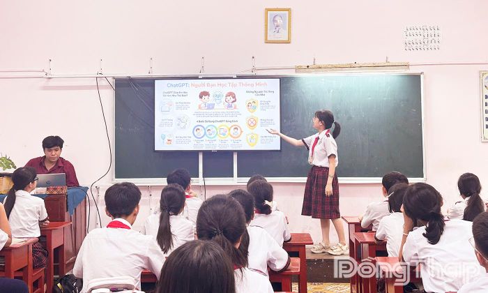Tổ chức dạy học 2 buổi/ngày tạo điều kiện để học sinh phát triển toàn diện.