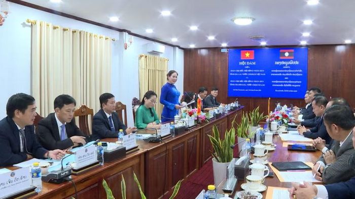  Quang cảnh hội đàm. Ảnh: Đức Hải 