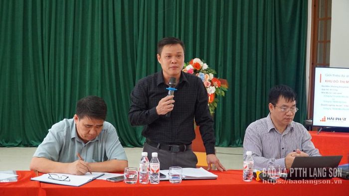 Lãnh đạo Chi nhánh Phát triển quỹ đất khu vực đô thị phổ biến cơ chế, chính sách về thu hồi đất, bồi thường, hỗ trợ, tái định cư