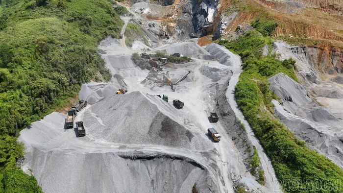 Doanh nghiệp tư nhân Thành Hương triển khai các biện pháp bảo đảm an toàn khai thác, phòng, chống thiên tai trong mùa mưa bão.